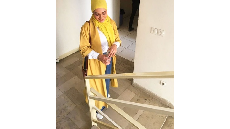 عکس‌های اینستاگرام سانیا سالاری بازیگر نقش ارغوان در سریال دلدادگان