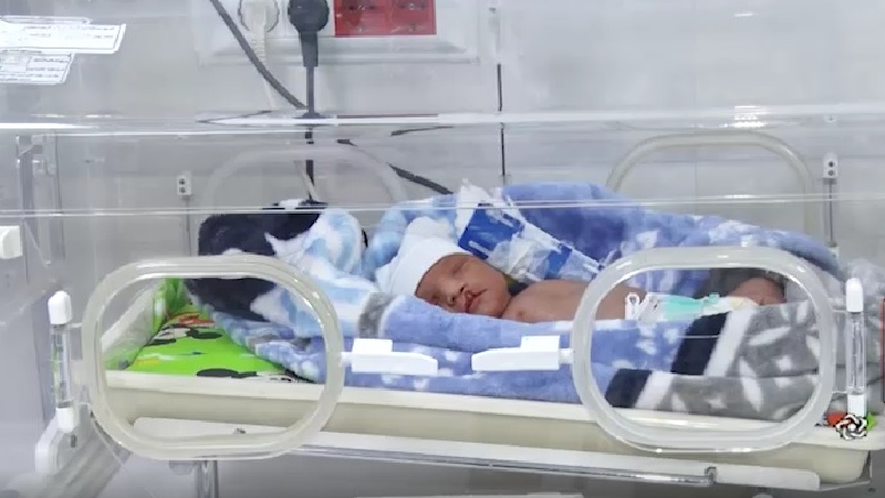 تولد نوزاد پسر 92 روز بعد از کمای مادر