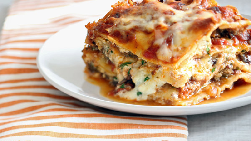 دستور پخت کامل لازانیا