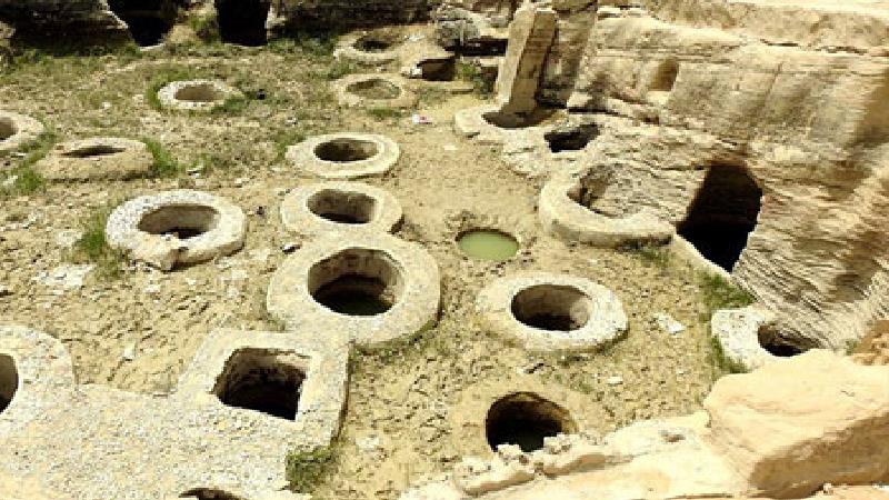 چاه های تل آب یا طلا یکی دیگر از جاهای دیدنی قشم