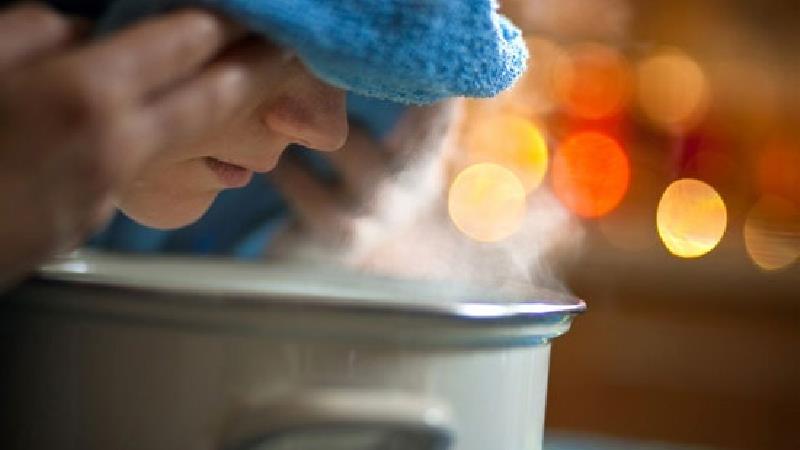 بخور دادن برای درمان سرفه