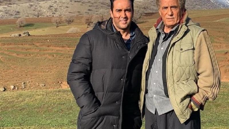 مجید مظفری و پوریا پورسرخ در سریال ایل دا