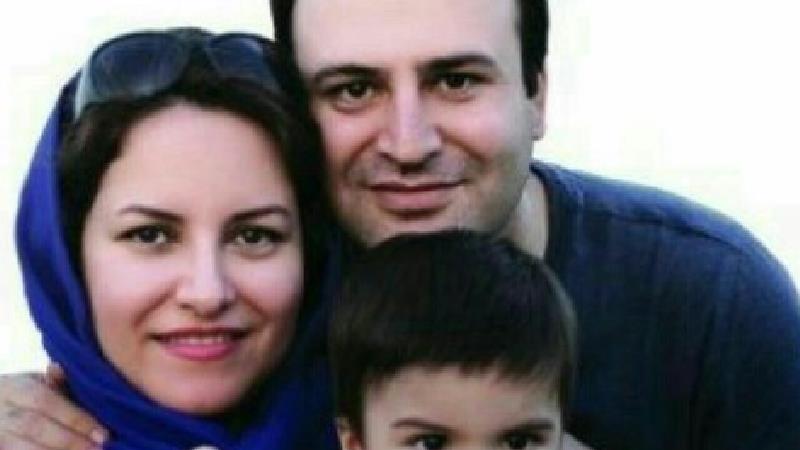 رزگار رحیمی و همسرش فریده غلامی