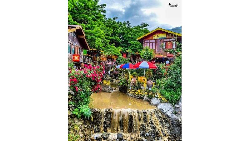 عکسی از روستای جواهر ده در شهرستان رامسر