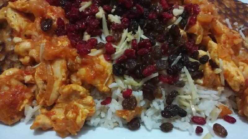 دستور پخت زرشک پلوی بحرینی را بخوانید