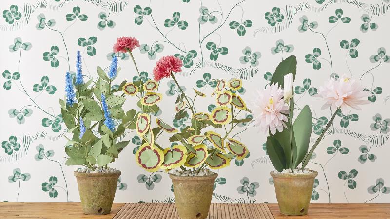 از گلدان در ورودی خانه تان استفاده کنید