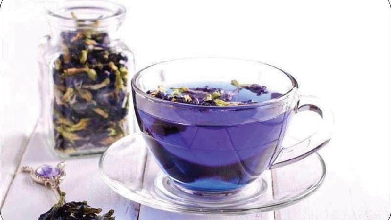 گل گاو زبان یک دمنوش آرامش بخش است