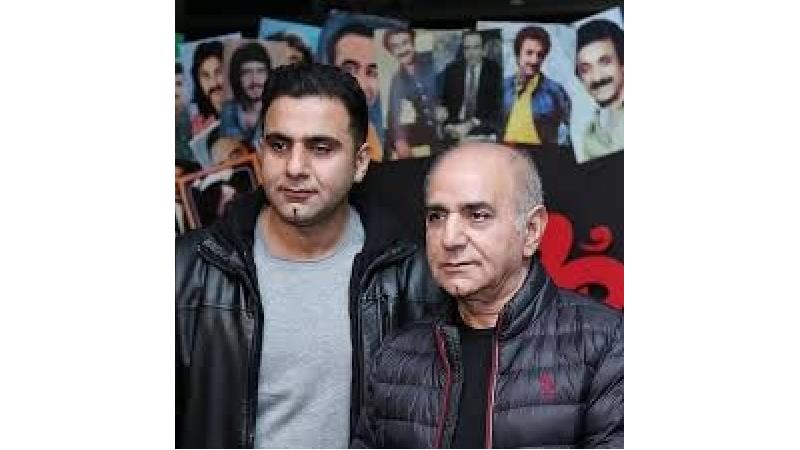 پرویز پرستویی و پسرش 