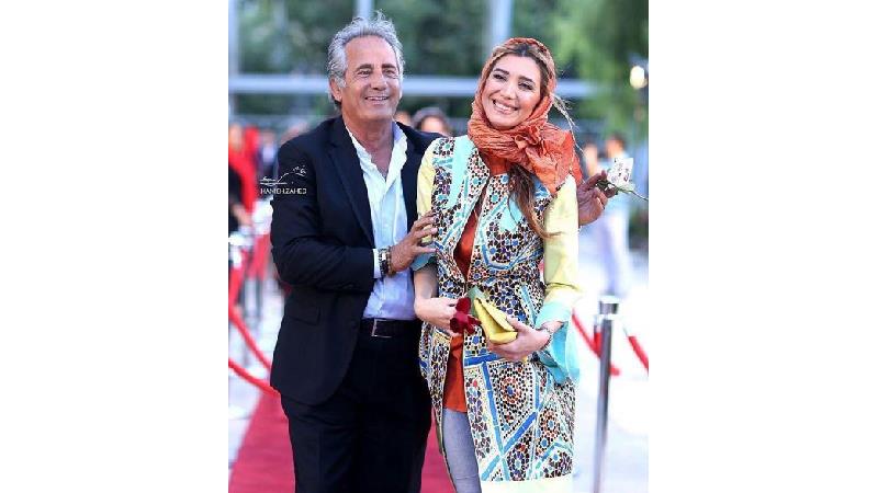 مجید مظفری و دخترش نیکی