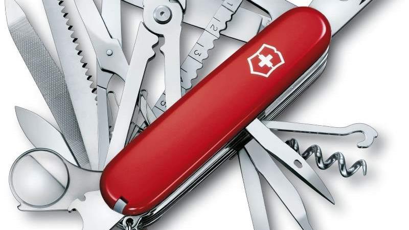 به چاقوی سوئیسی هم فکر کنید