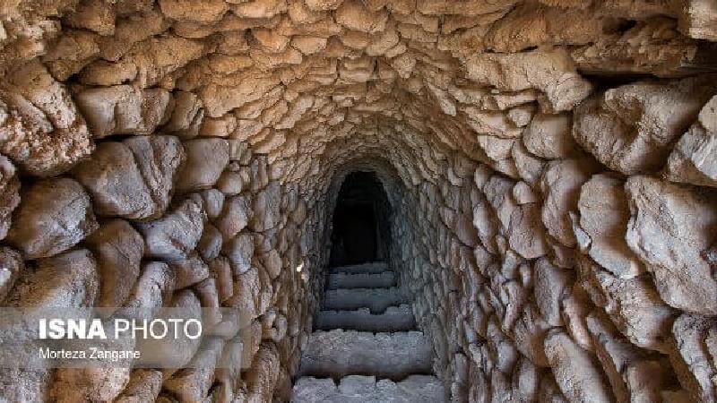 عکس هایی از شهر زیرزمینی کرد علیا  در استان اصفهان