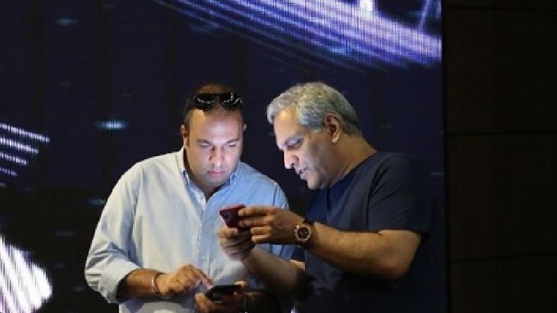 مهران مدیری و علی اوجی