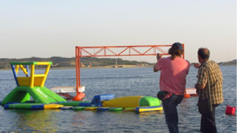 محل ضبط مسابقه آب و آتش