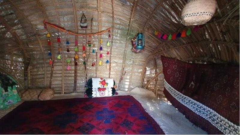 خانه های کپری در روستای کشیت قلعه گنج