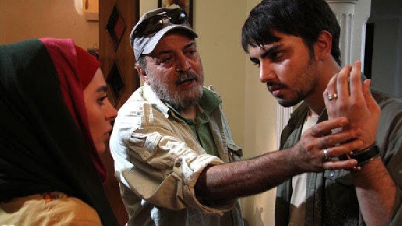 عکسی از پشت صحنه سریال بچه های نسبتا بد