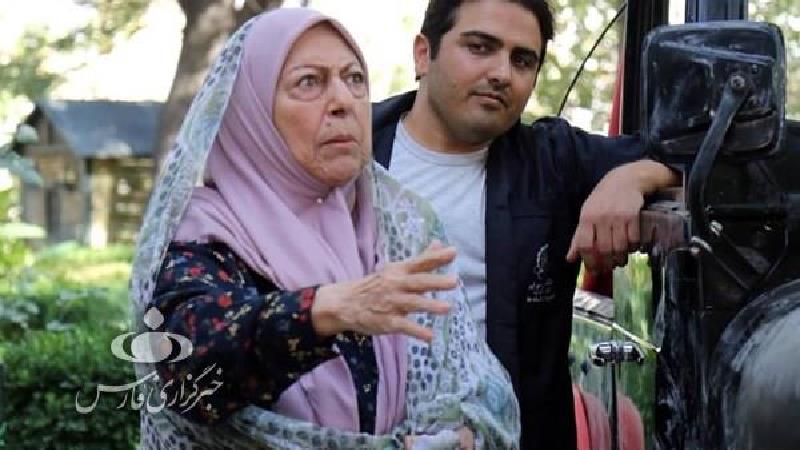 ثریا قاسمی در نقش بی بی گوهر در سریال بچه مهندس 3