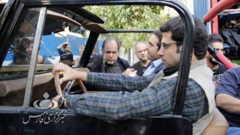 عکسی از پشت صحنه سریال بچه مهندس 3