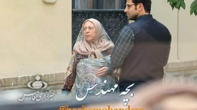 بی بی گوهر و جواد جوادی در سریال بچه مهندس 3