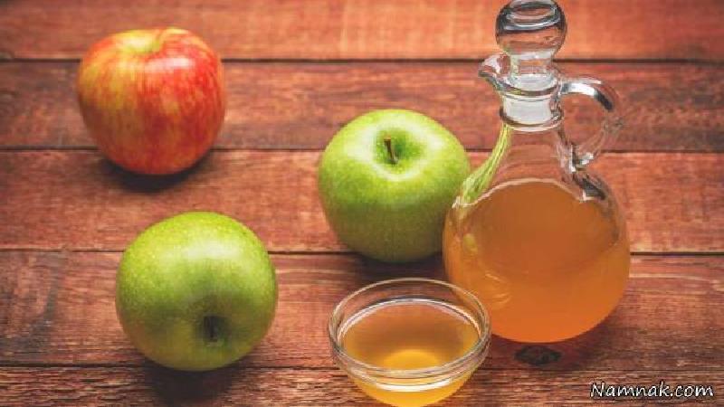 سرکه سیب برای رفع چربی پوست