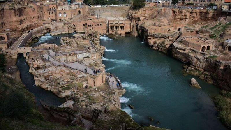 از سازه‌های آبی تاریخی شوشتر دیدن کنید