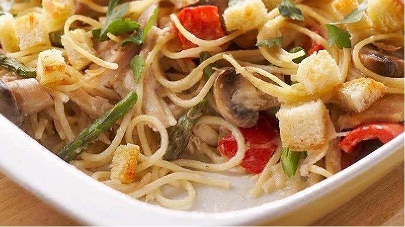 چیکن تترازینی یک غذای ایتالیایی متفاوت