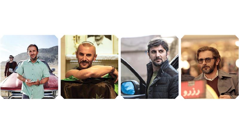 امین حیایی در نقش های متفاوت