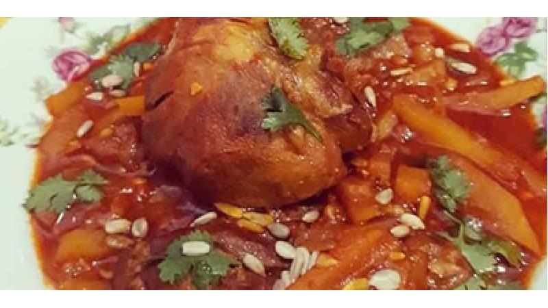 دستور پخت خورشت بوقلمون را بخوانید