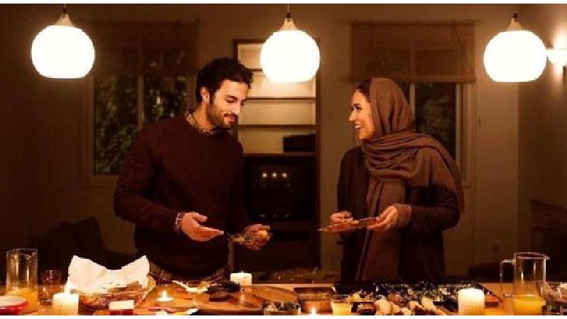 امیر جدیدی و پریناز ایزدیار در فیلم لتیان