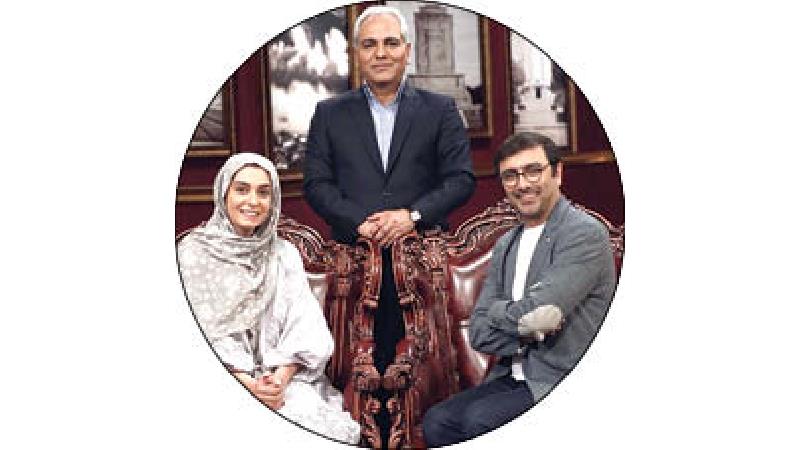 امین زندگانی و الیکا عبدالرزاقی در دورهمی