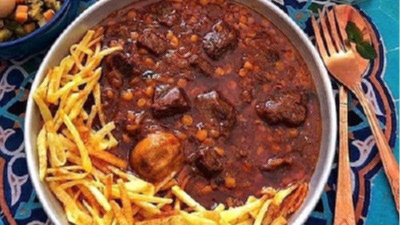 خورشت قیمه را به سبک رستوران های بپزید