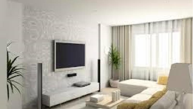 نصب تلویزیون روی دیوار به بزرگ تر شدن خانه کمک می کند