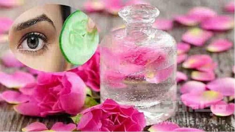 ماسک گلاب و خیار برای پوست بسیار مفید است