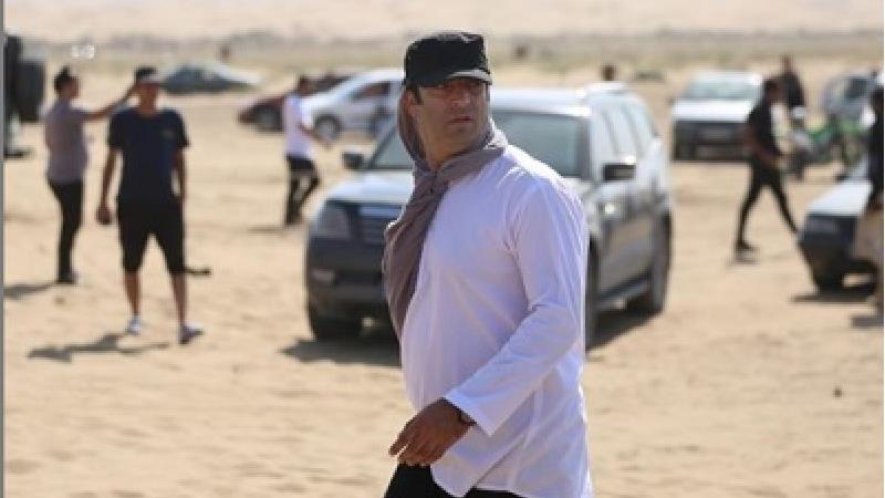 منوچهر هادی در پشت صحنه سریال گیسو