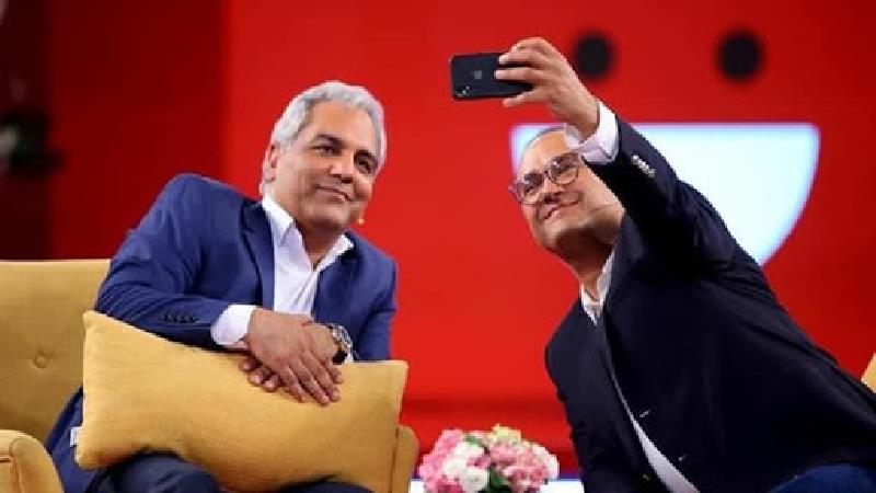 رامبد جوان و مهران مدیری در برنامه خندوانه