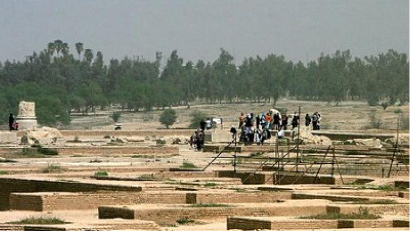 کاخ آپادانی شوش در پی اکتشاف در ویرانه های شوش پیدا شد