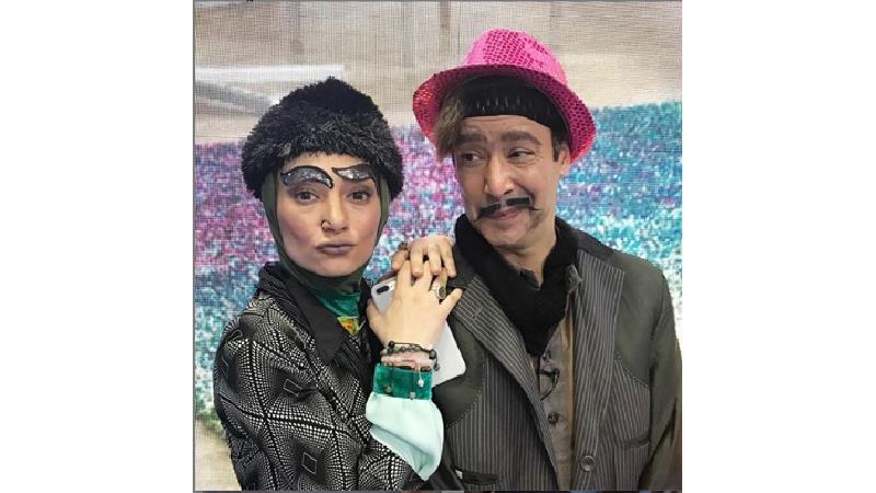 عکسی از نیما فلاح و سحر ولدبیگی