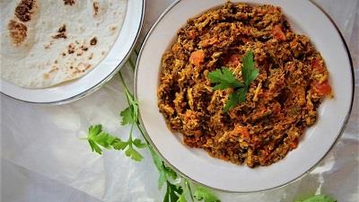 میرزا قاسمی را چطور با گوجه فرنگی درست کنیم