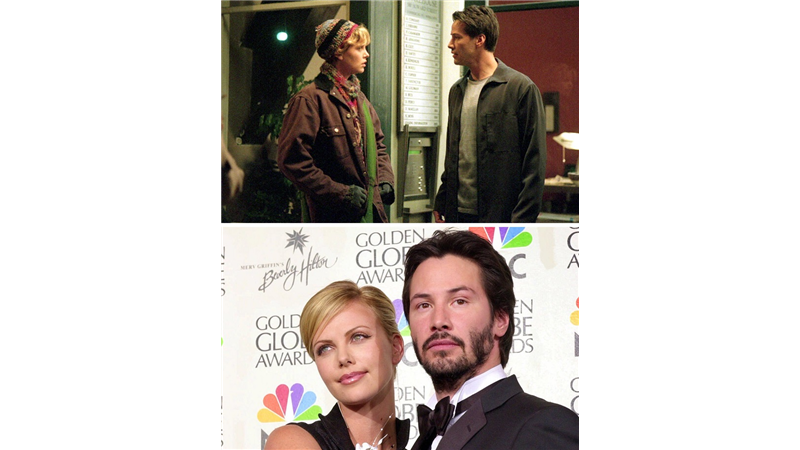 کیانو ریوز و شارلیز ترون ابتدا در سال ۱۹۹۷ در جریان فیلمبرداری فیلم «وکیل مدافع شیطان» (The Devil’s Advocate) با یکدیگر آشنا شدند اما در سال ۲۰۰۱ در جریان بازی در فیلم «نوامبر شیرین» به یکدیگر علاقمند شدند