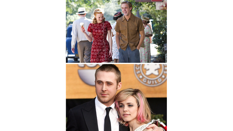 رابطه  عاشقانه  رایان گاسلینگ و ریچل مک آدامز بعد از اتمام فیلمبرداری فیلم «دفترچه خاطرات» شروع شد