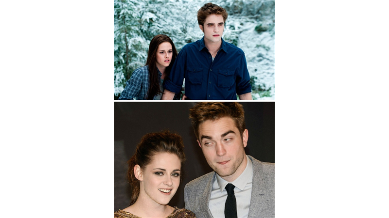 رابرت پتینسون و کریستن استوارت، بازیگران اصلی مجموعه فیلم «گرگ و میش» از سال ۲۰۰۸ تا ۲۰۱۳ با یکدیگر در رابطه بودند. 