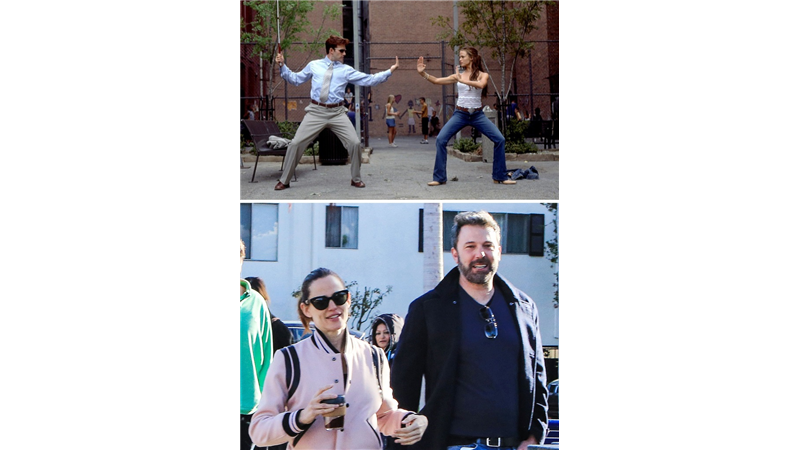 بن افلک و جنیفر گارنر رابطه عاشقانه خود را بعد از پایان فیلمبرداری فیلم «بی باک» شروع کردند. 