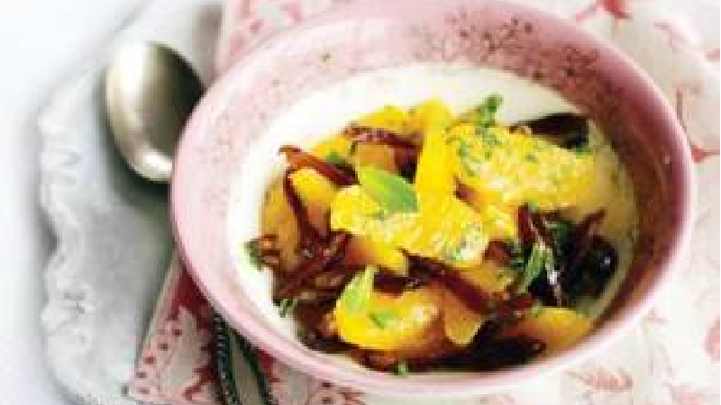 طرز تهیه سالاد پرتقال