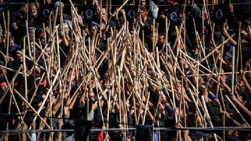 تاریخچه مراسم قالیشویان مشهد اردهال