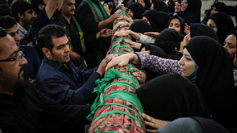 قالی شویان مشهد اردهال ؛ آیینی با تاریخچه هزار ساله