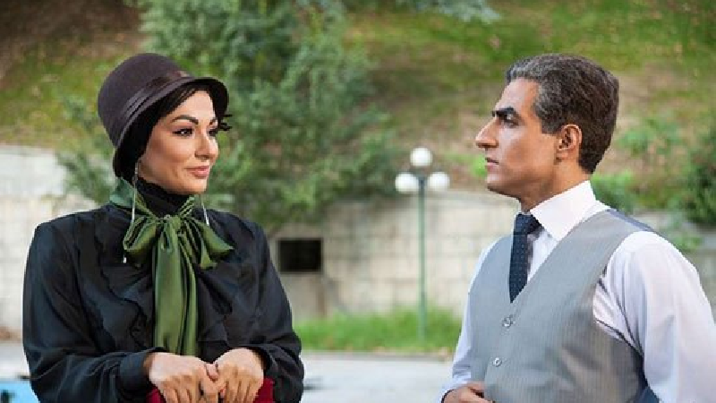 ساغر عزیزی بازیگر نقش فرح پهلوی در سریال معمای شاه