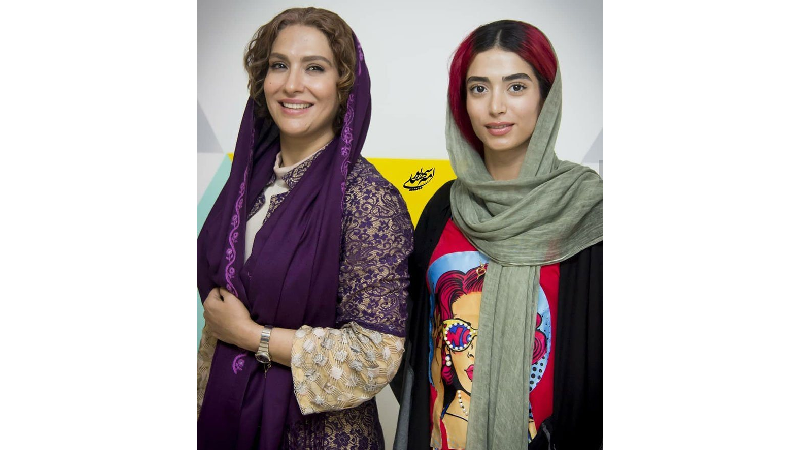 ساغر عزیزی بازیگر نقش مهری در سریال تلاطم