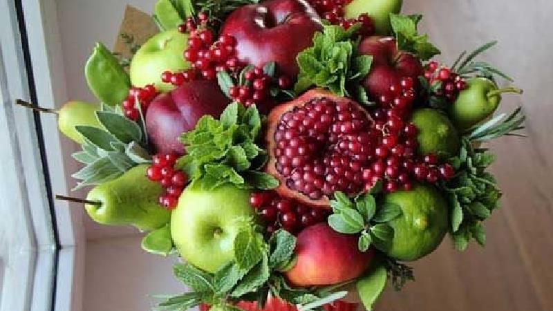 5 راه آسان برای تزئین شیک و خاص  انار شب یلدا 