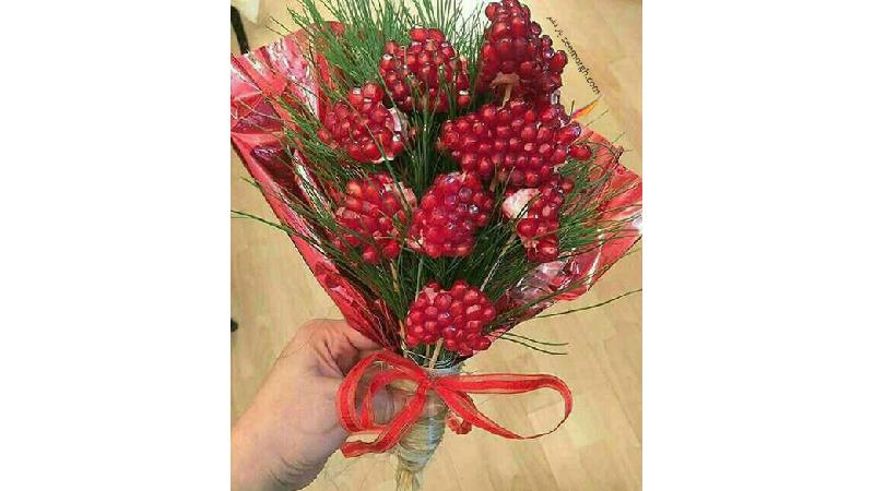 5 راه آسان برای تزئین شیک و خاص  انار شب یلدا 