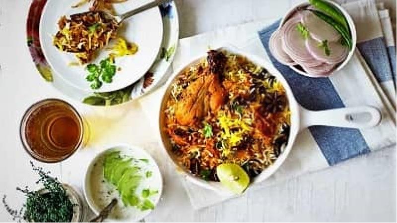 بریانی مرغ کویتی یک غذای مجلسی فوق العاده است