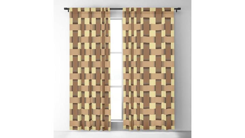 از پرده های حصیری برای دکوراسیون خانه استفاده کنید